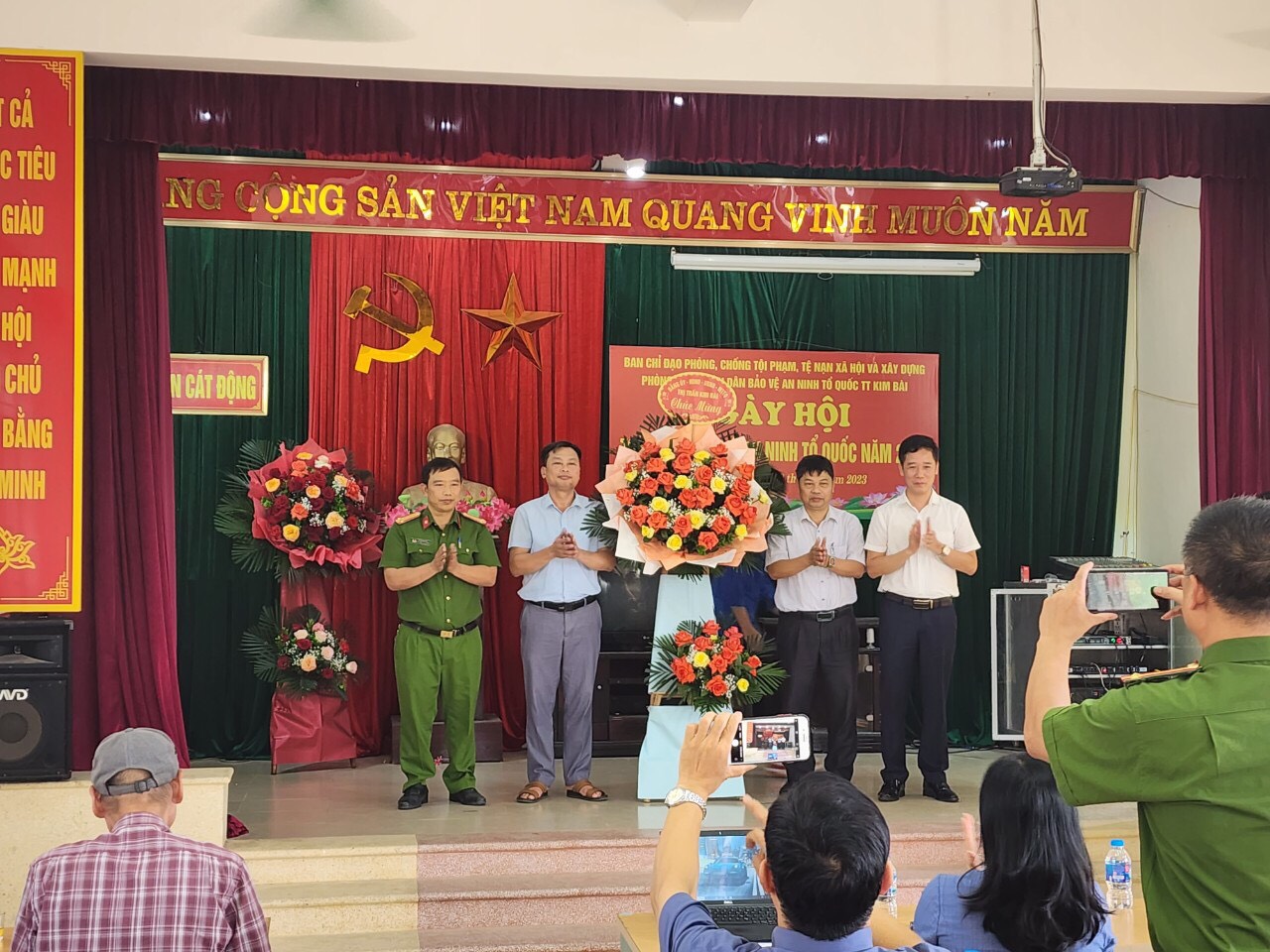 Thị trấn Kim Bài tổ chức Ngày hội toàn dân bảo vệ an ninh tổ quốc